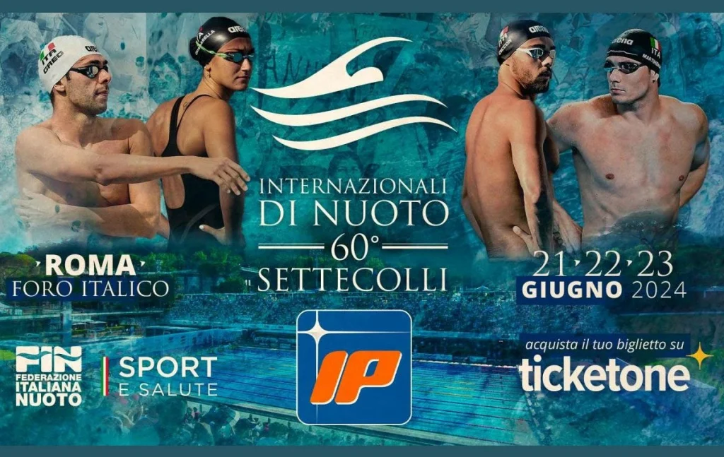 Gli Internazionali di Nuoto arrivano a Roma con il 60° Trofeo “Sette Colli”